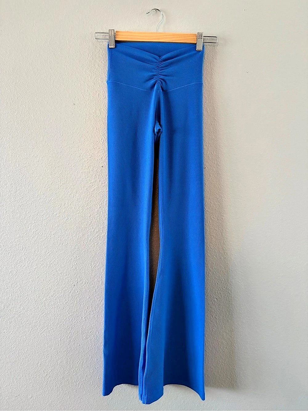 Aerie offline Airbrush High-Waist Flutter Legging Royal Blue
